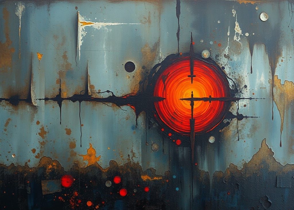 Charred and Rusty Liquified Muslin [lots of descriptive flow...