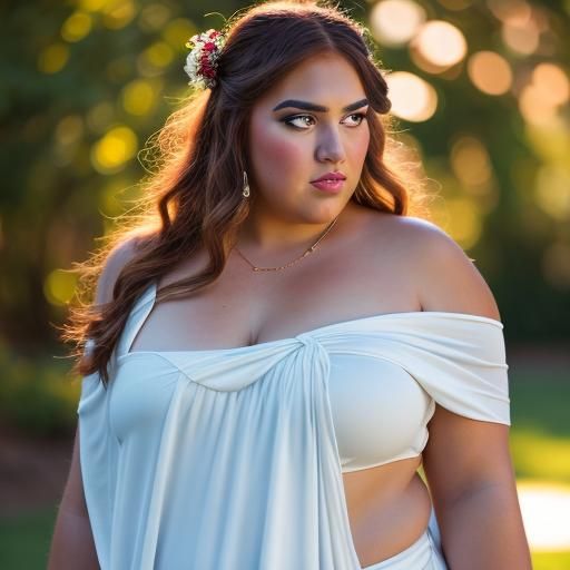 Goddess of Passion in Toga: Professional Photography