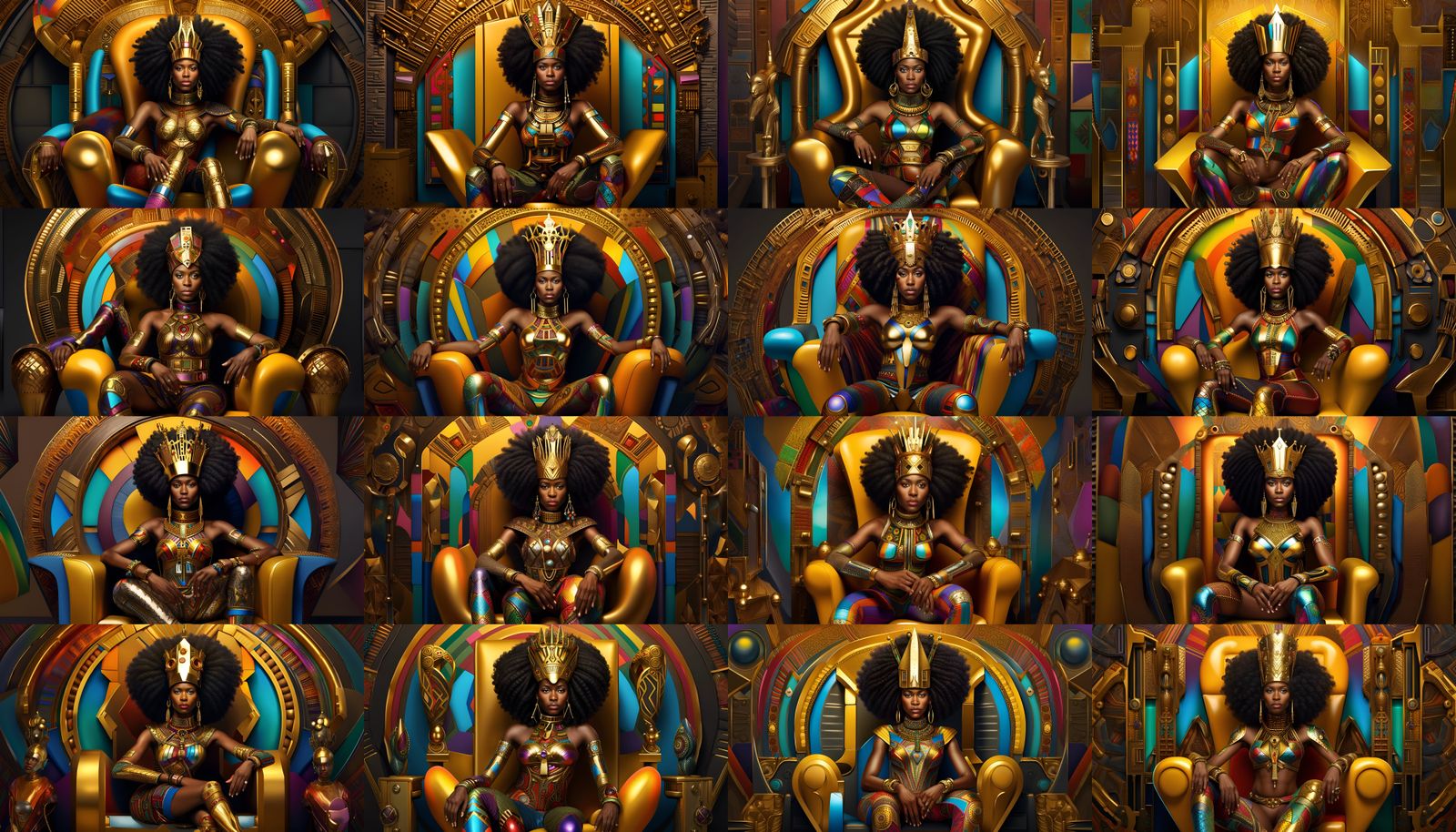 Afro-Futurist Majesty