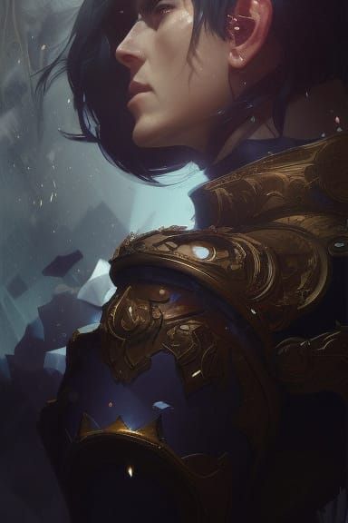 Rescued Prince with Ice Crown Portrait