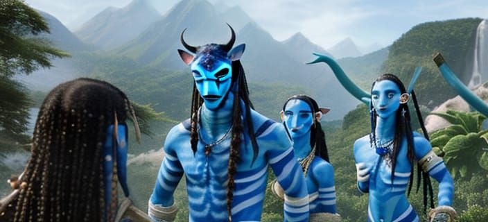 Avatar: The Way of Water - AI Interpretation