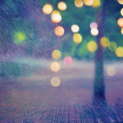 Motion Blur in Impressionist Photography Style