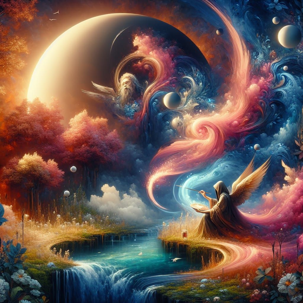 Healing Emotional Wounds: Fantastical Concept Art