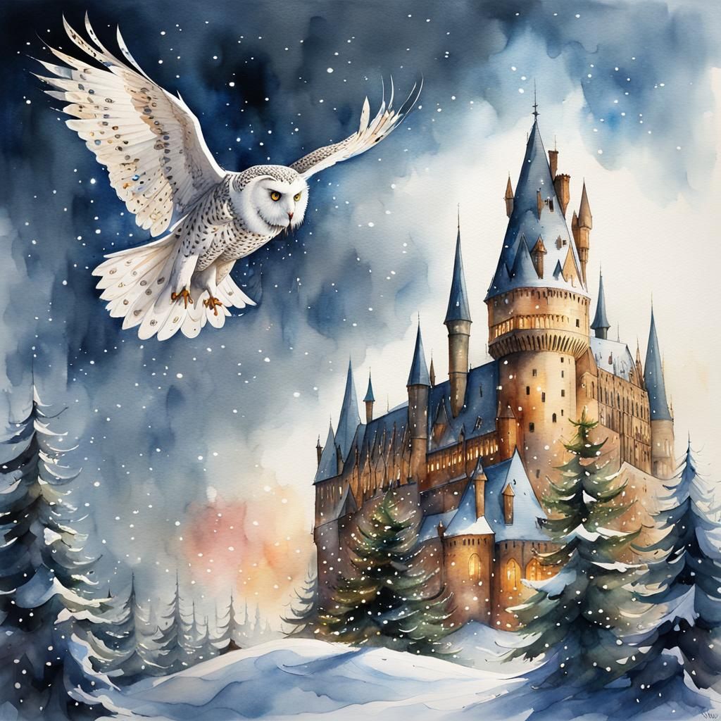 Hogwarts Winterscape 2