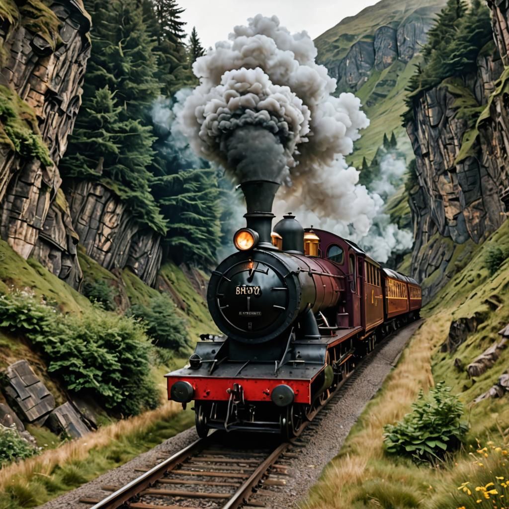 Enchanting Harry Potter Train Journey