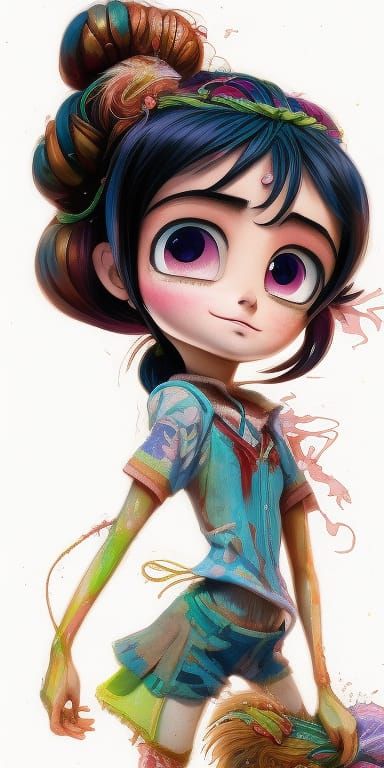 Vanellope von Schweetz by josephine