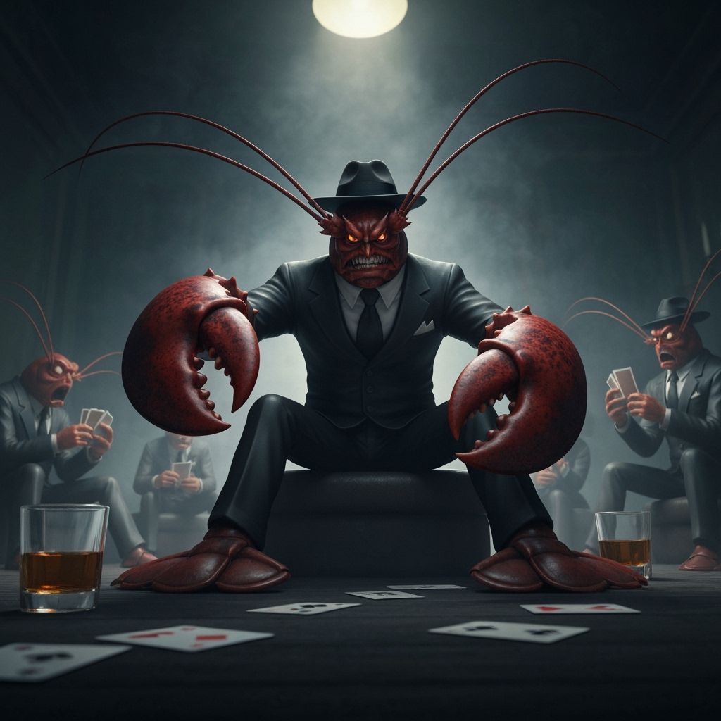 Mobster Lobster: An AI Interpretation