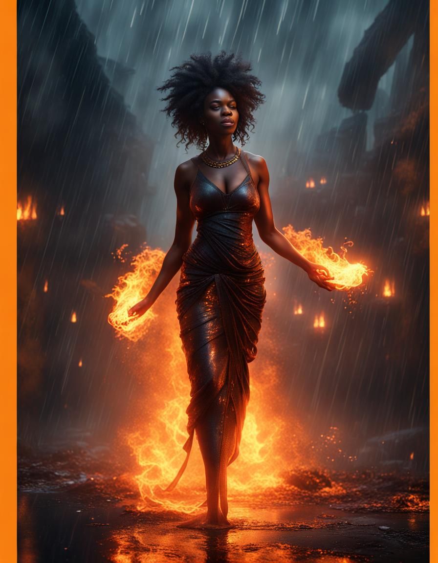 Setting fire to the rain.