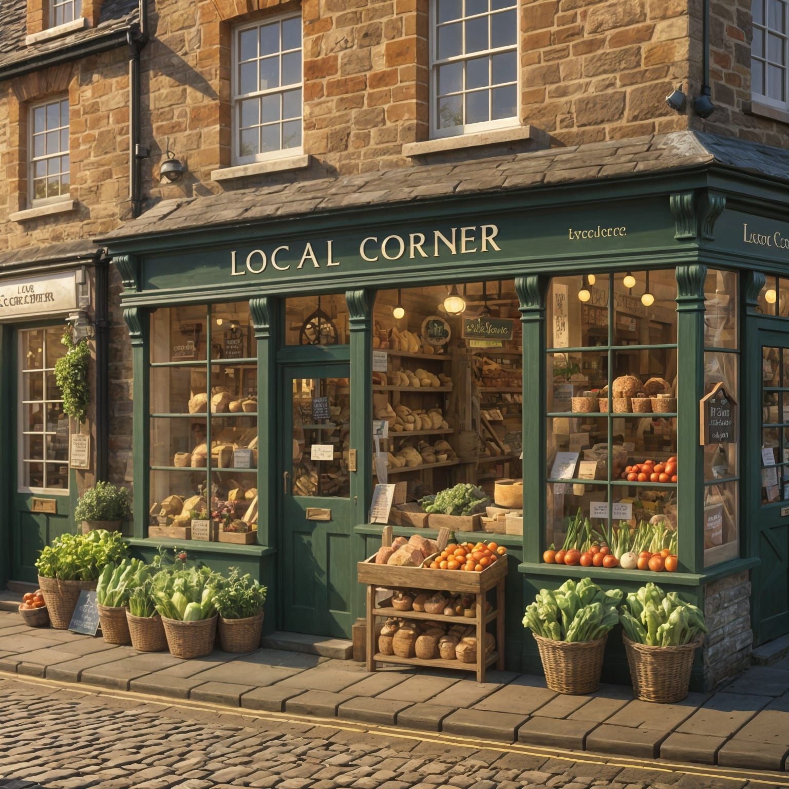 Victorian Corner Farm Shop Bliss