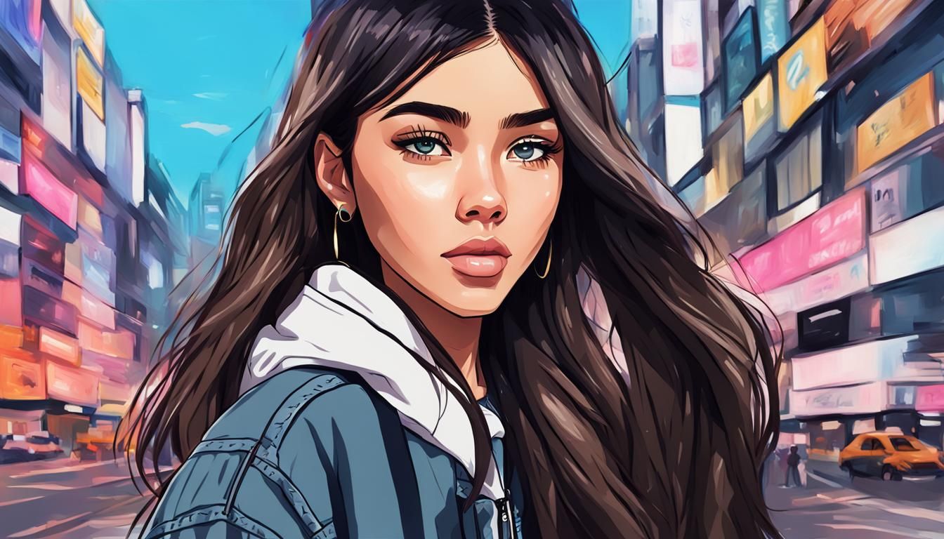 Anime Portrait of a Girl