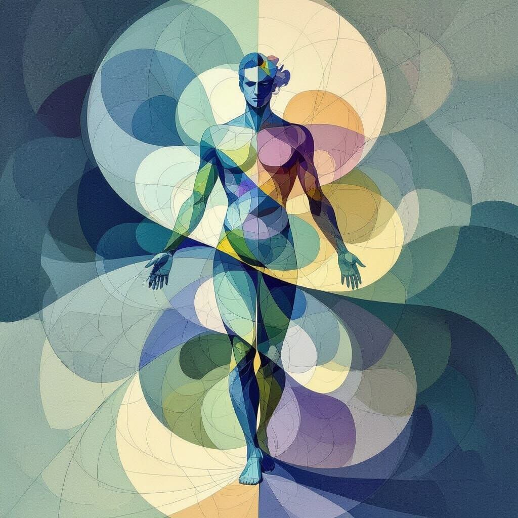 Human Form Embodies Mathematical Integration Concept