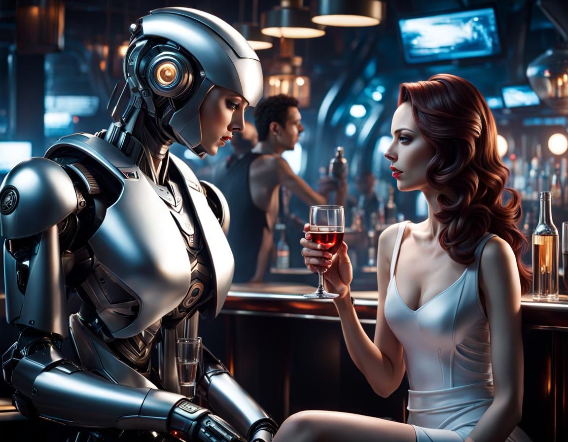 A drink with a friend