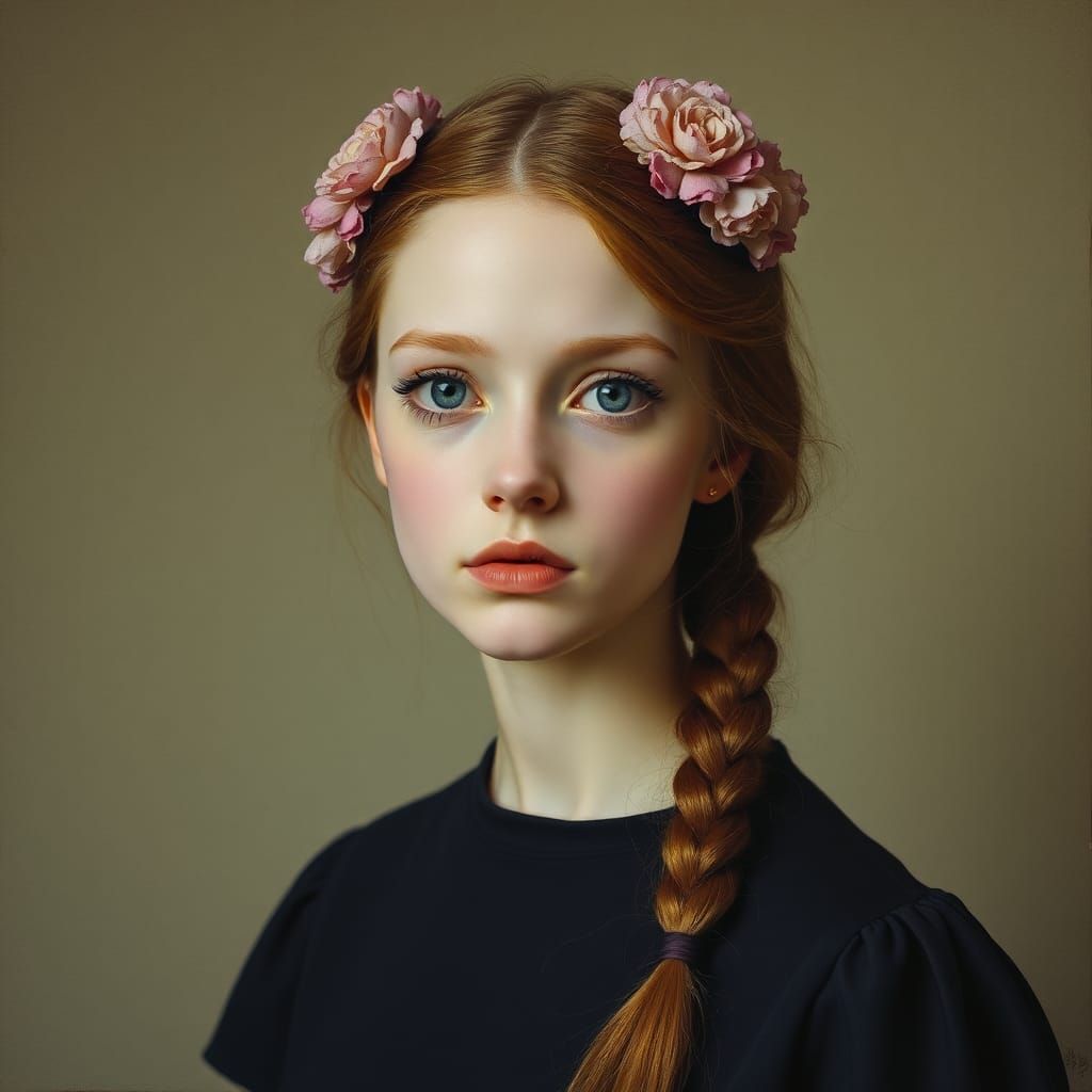 Ethereal Portrait in Jana Brike's Style