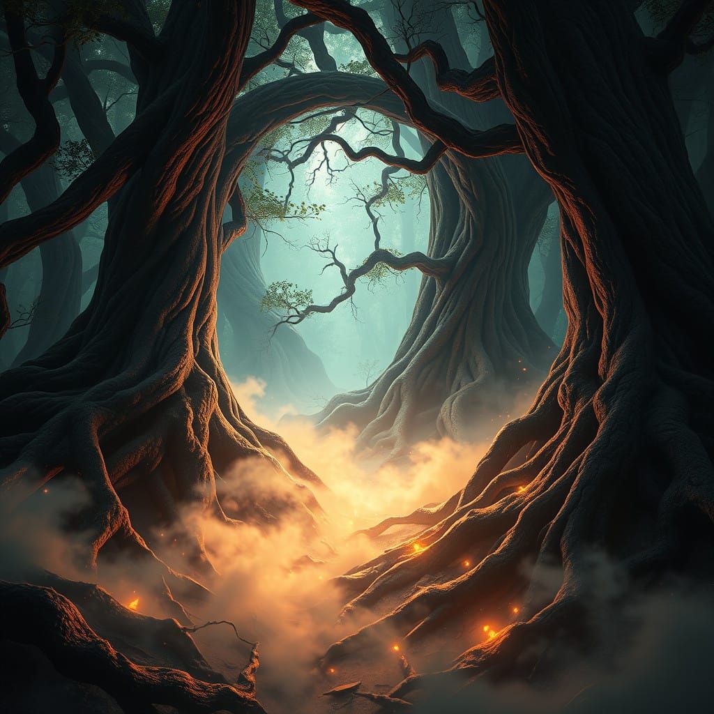 Ethereal Portal to a Fantastical Realm