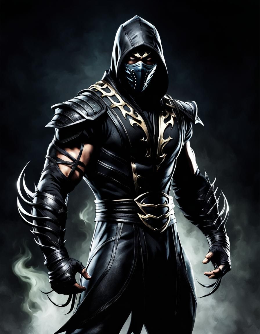 Mortal Kombat Ninja Transformed by Venom Symbiote