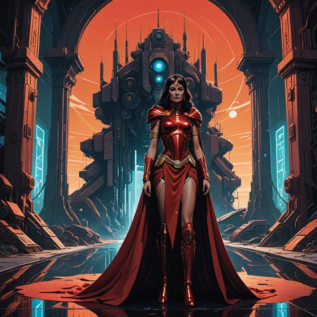 Penelope Cruz as Dejah Thoris, Princess of Mars, in Grand Ma...