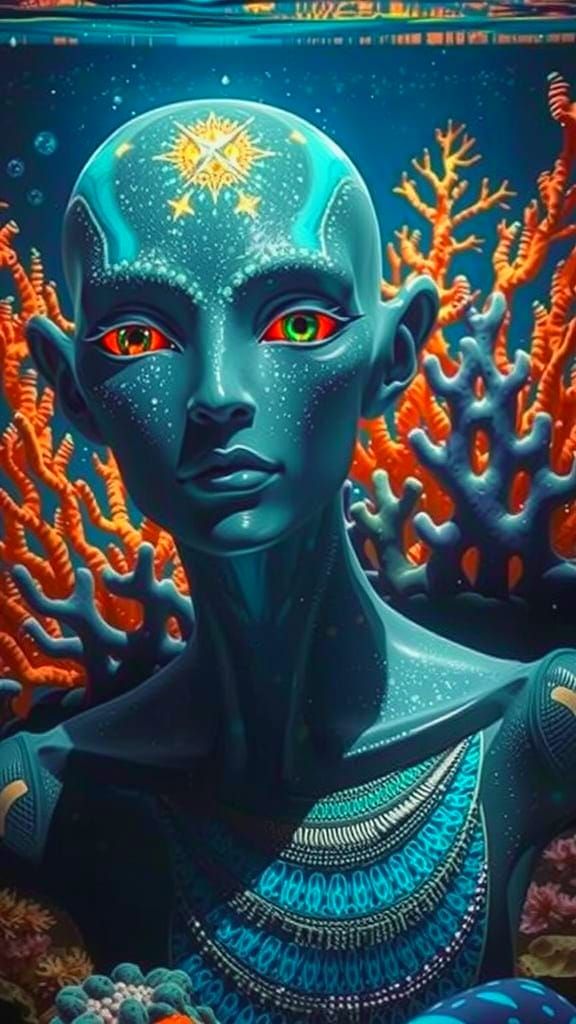 Underwater Scene: An Immersive View