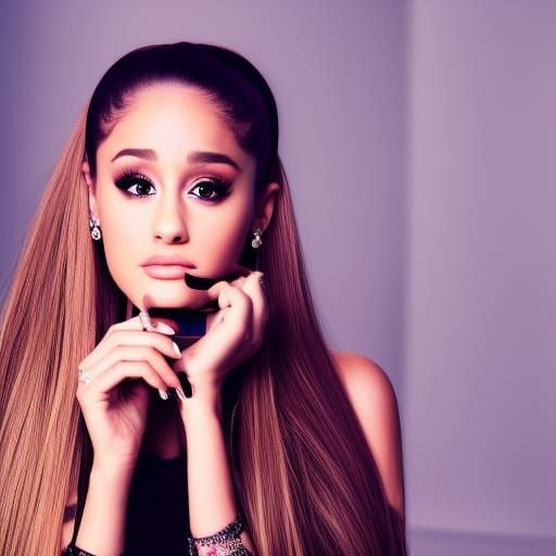 Ariana Grande Portrait in Natural Lighting
