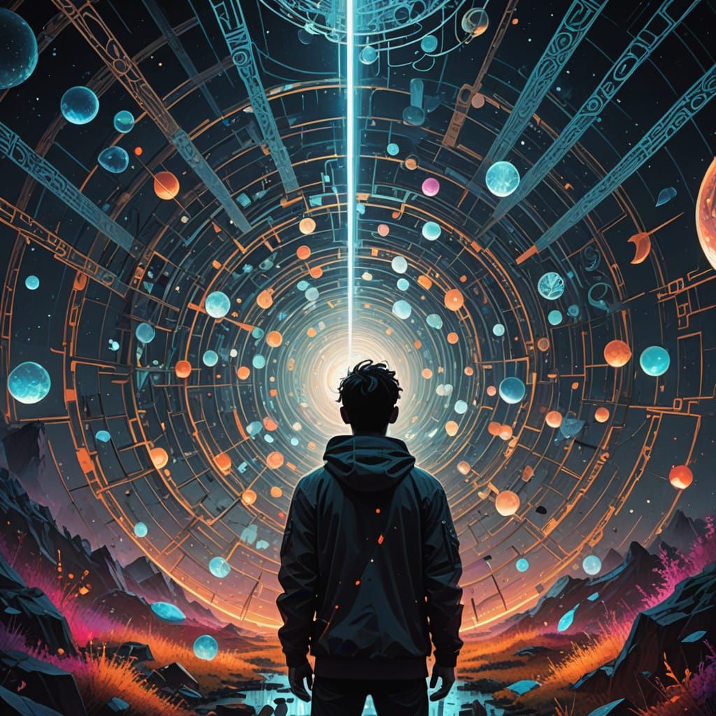 Surreal Dreamscape of Obsolete Algorithms and Abstract Being...