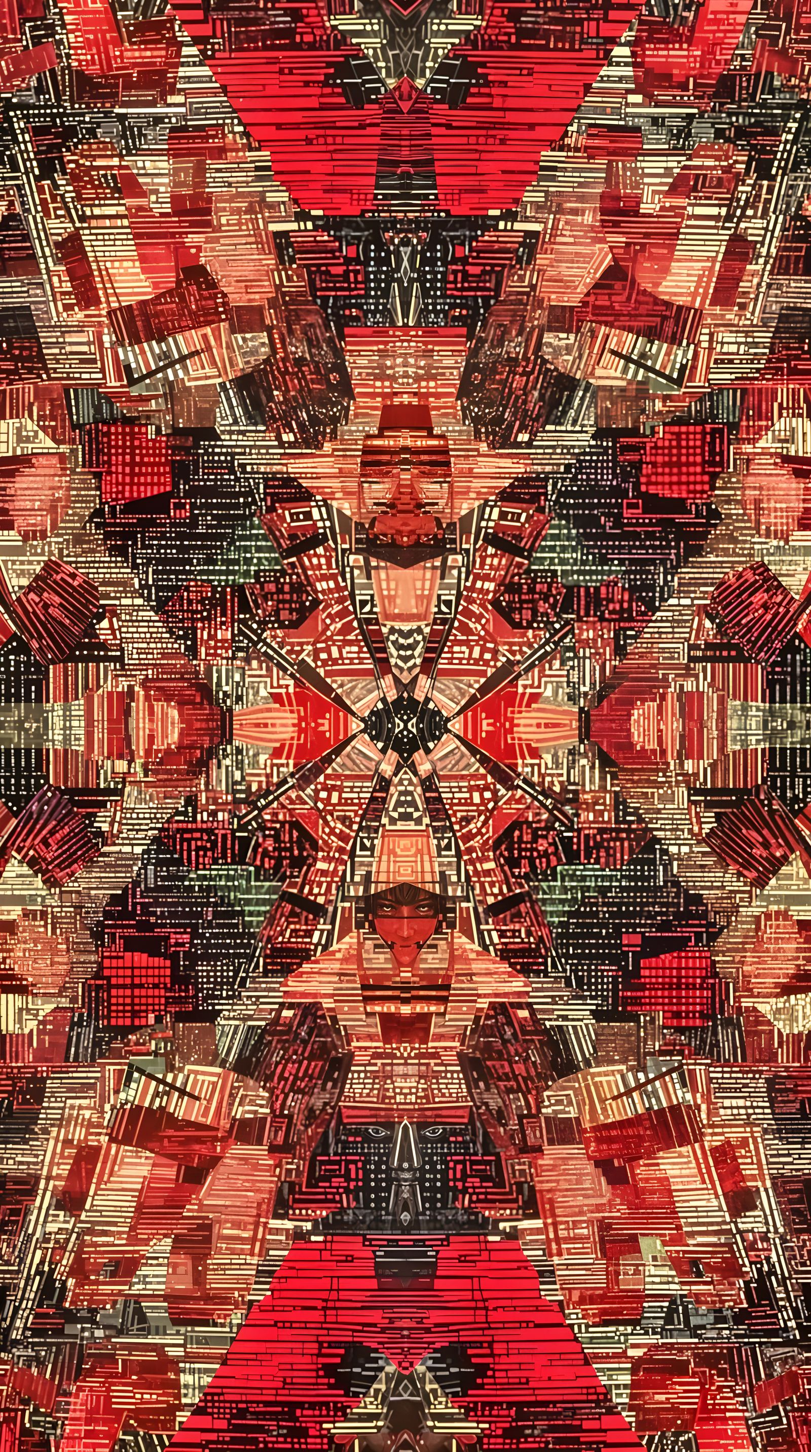 Kaleidoscope of hackers obscured by cascades of digital nois...