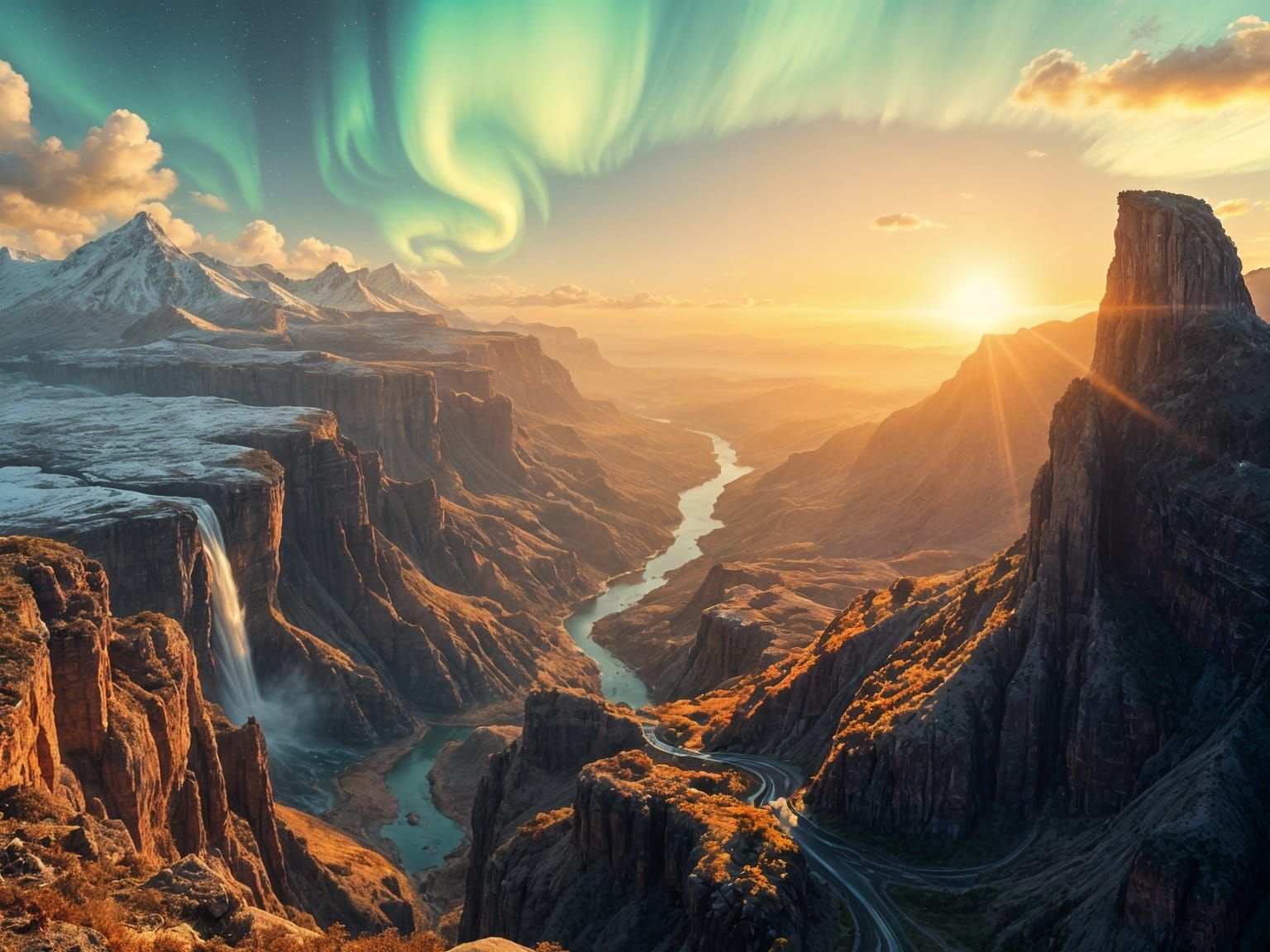 Breathtaking Earthly Marvels in Vibrant Color