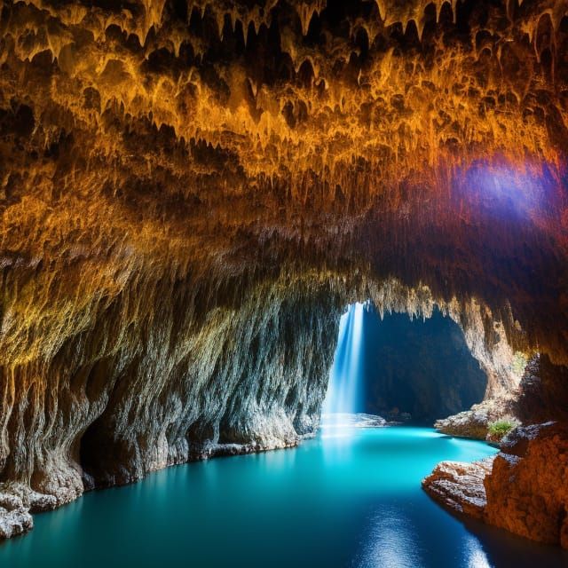 The Cave to fantasy as surreal landscapes painted by Hans-Werner Sahm