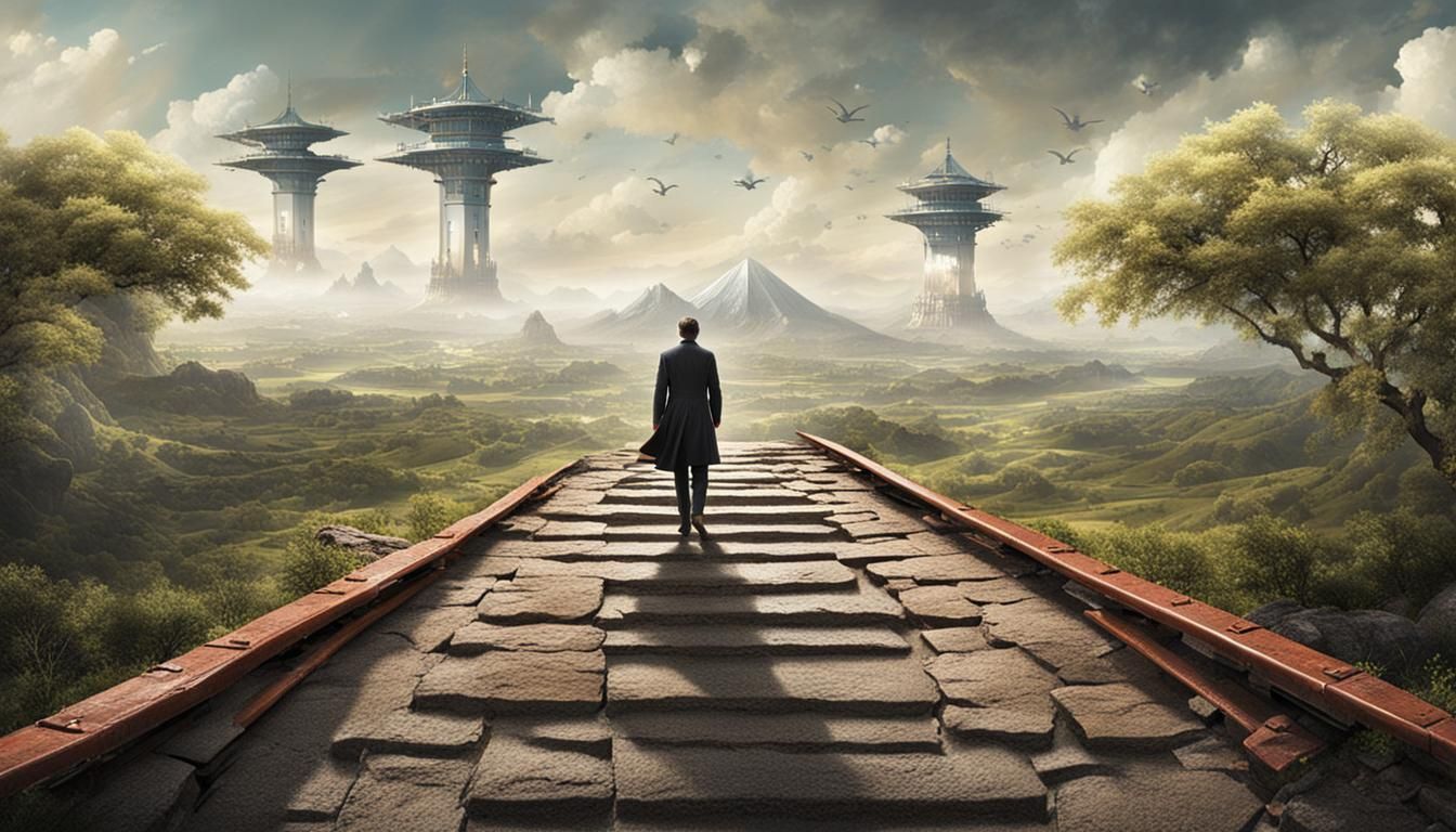 Road Forking: Choice Between Light and Dark