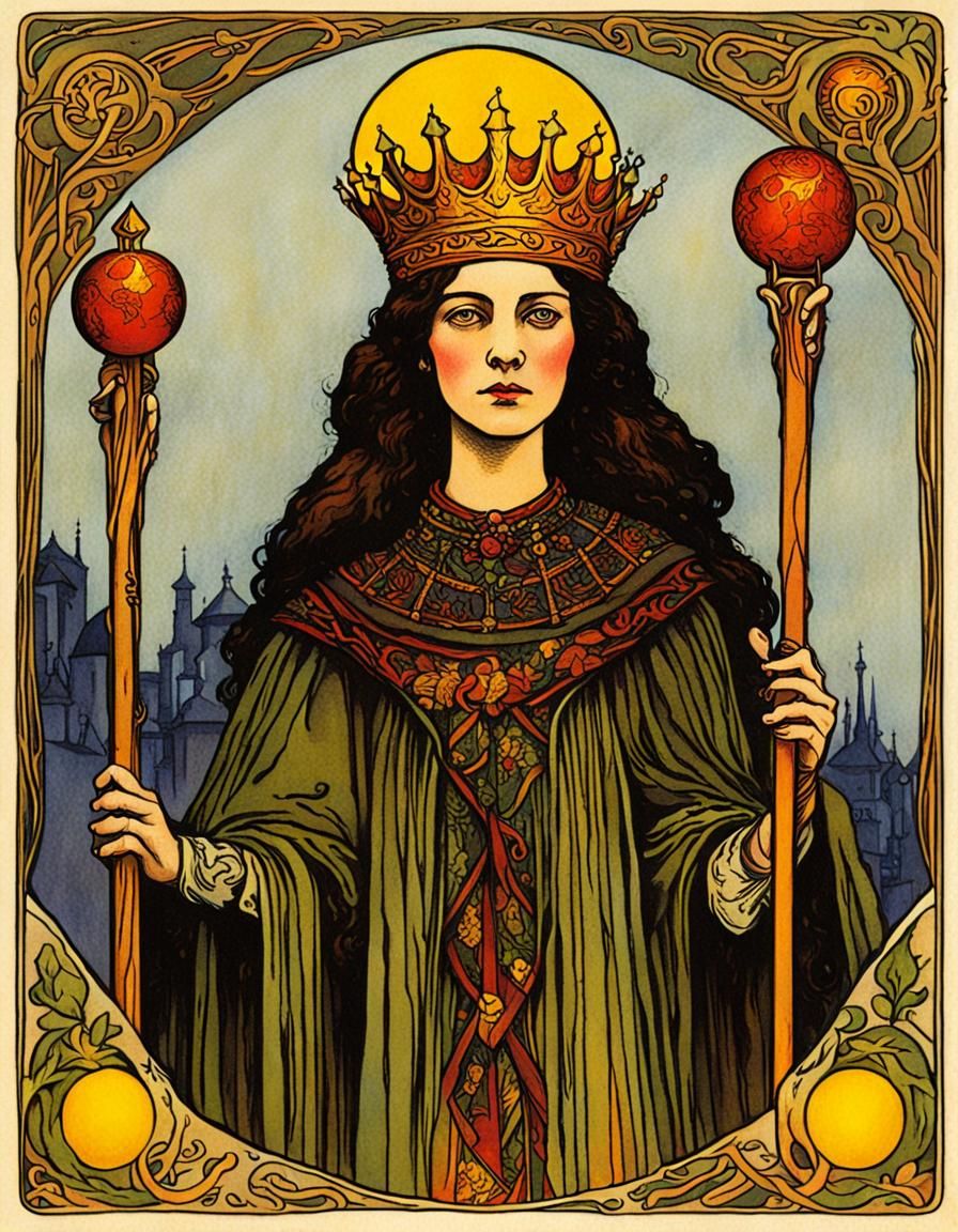 Tarot card: Queen of Wands