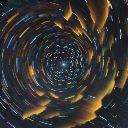 Star Trails Time-Lapse Astrophotography