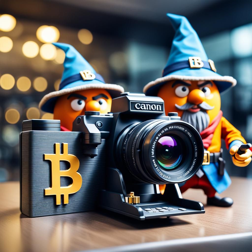 Wizards Rob Bitcoin Bank Captured in Professional Photo