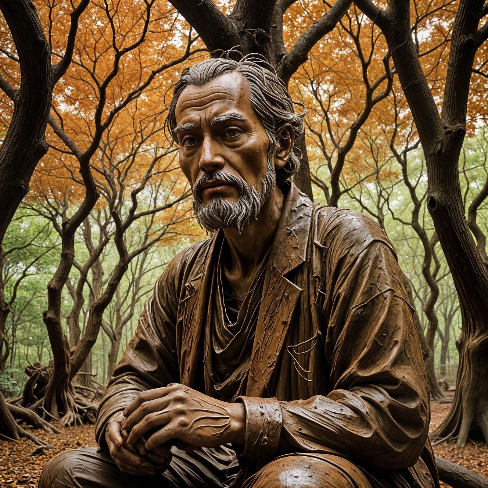 Clay Forest in Earthy Colors