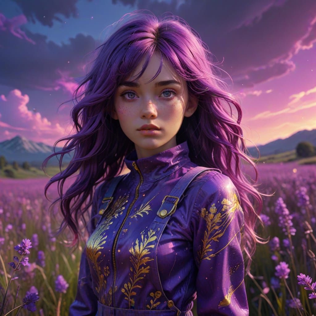 Dreamy 3D Game Effect in Vibrant Synthwave Aesthetic