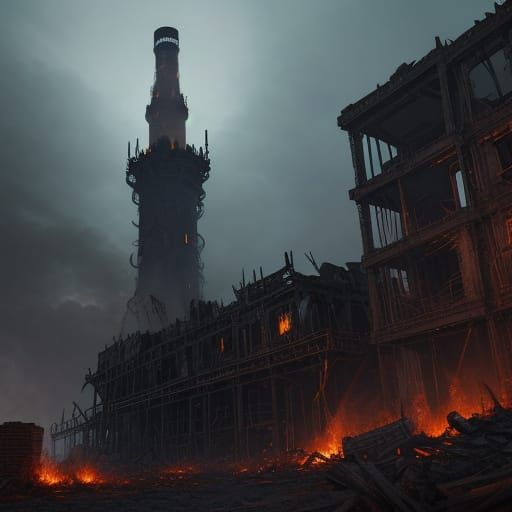 The Iron Wraith: Gaunt Industrial Revenant