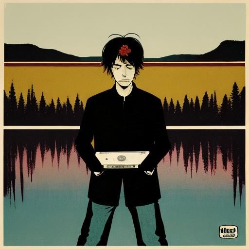 Indie music,vinyl album cover