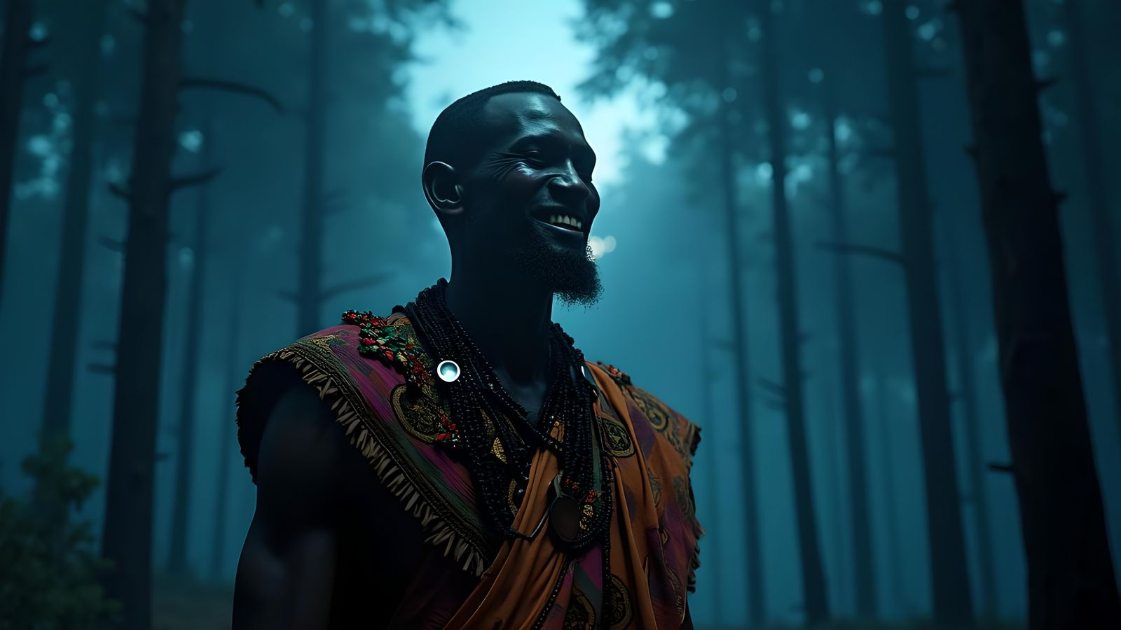 Wicked Prince in Forest Shadow: Fantasy Concept Art