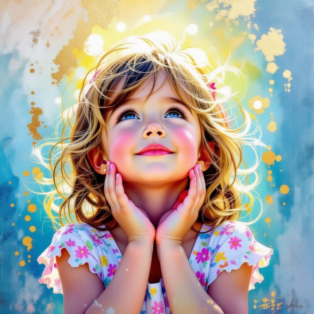 Child's Joy in Metamodern Art