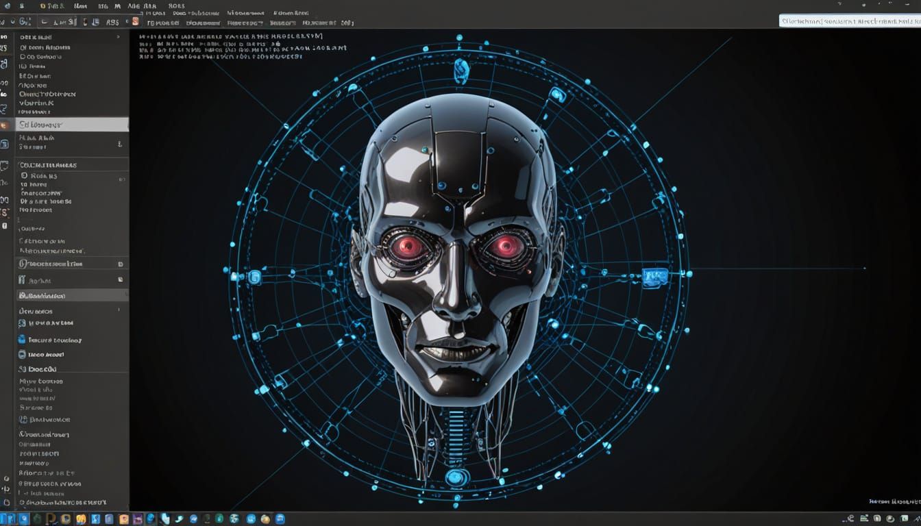 Cyberpunk Hacking Interface Revealed