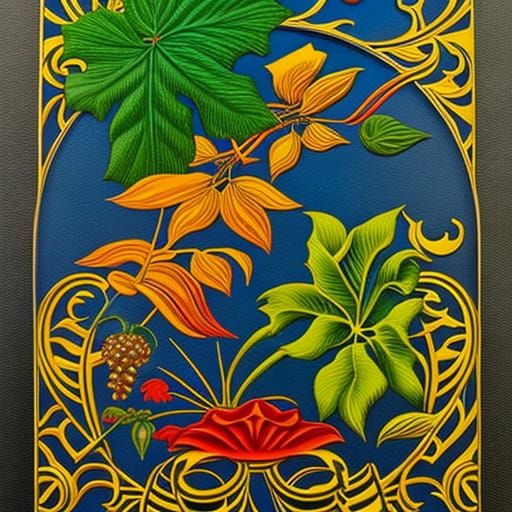 Surreal Expressionist Artwork in Dada Style