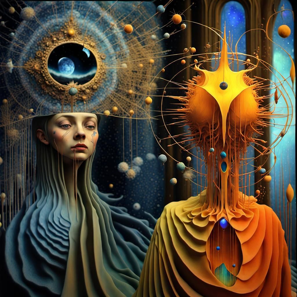 Surreal Reality: A Fractal Technicolor Explosion