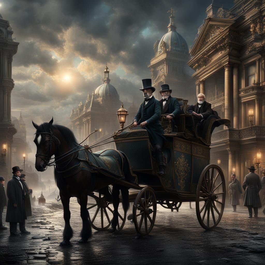 Victorian Legal Guardian: Epic Digital Matte Painting