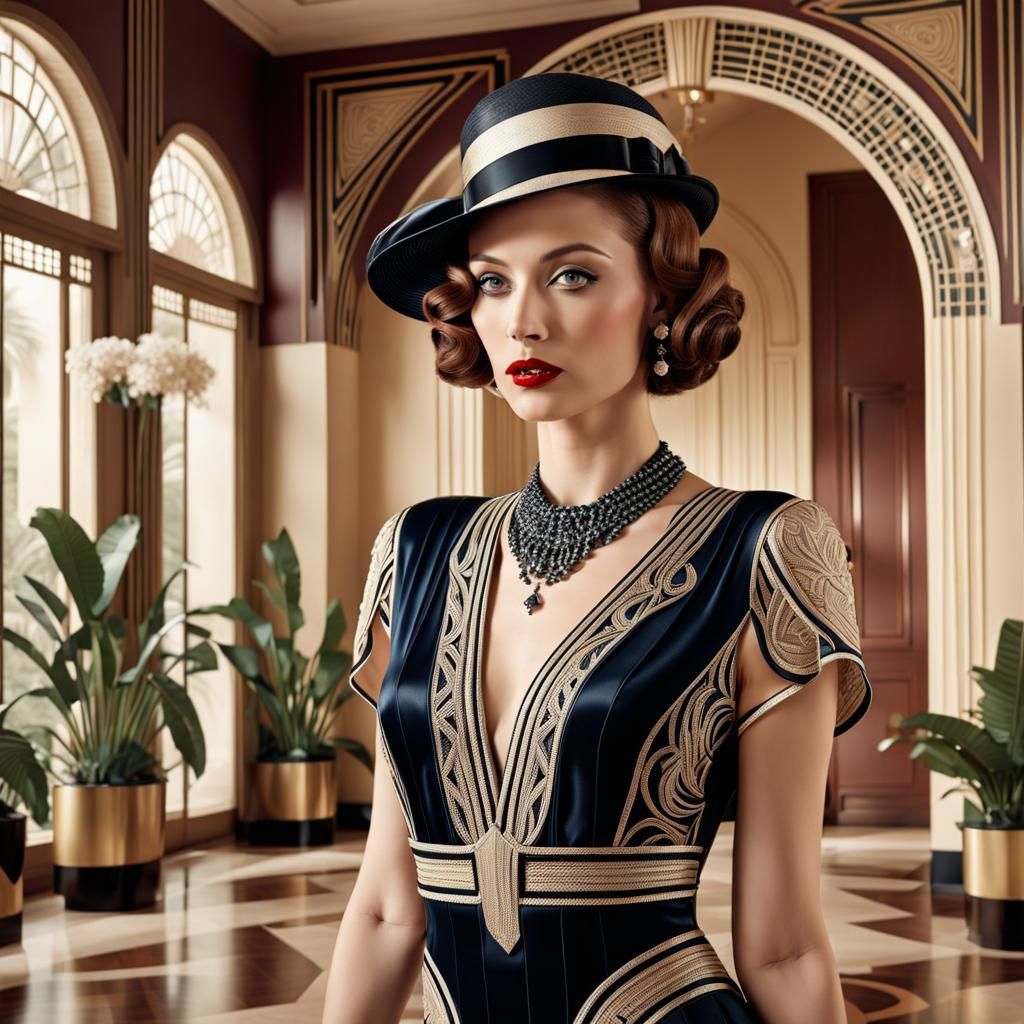 art deco fashion