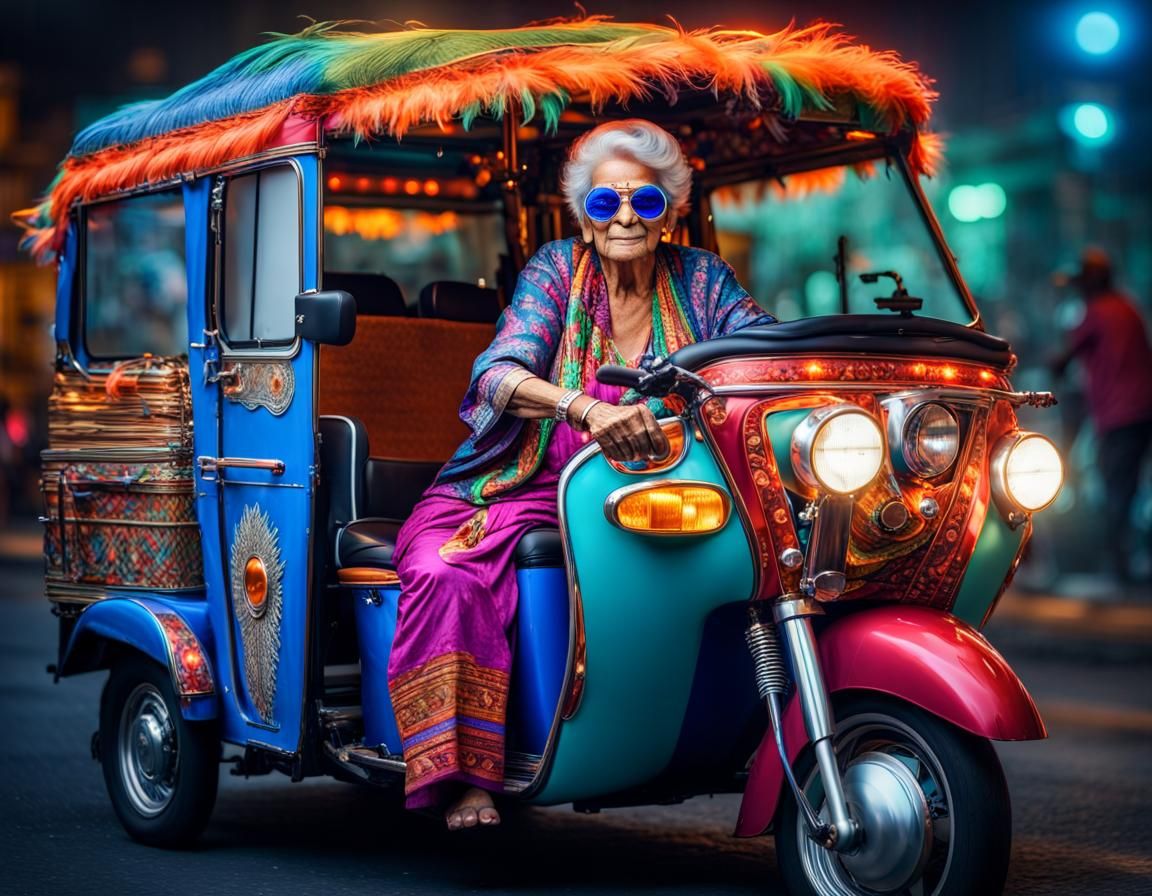 Pensioner Gone Tuk Tuk