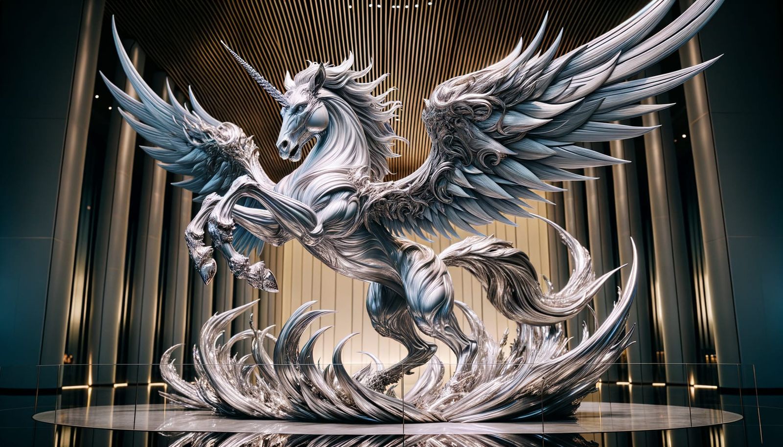 Magnificent Zirconium Alicorn: A Spectacular View