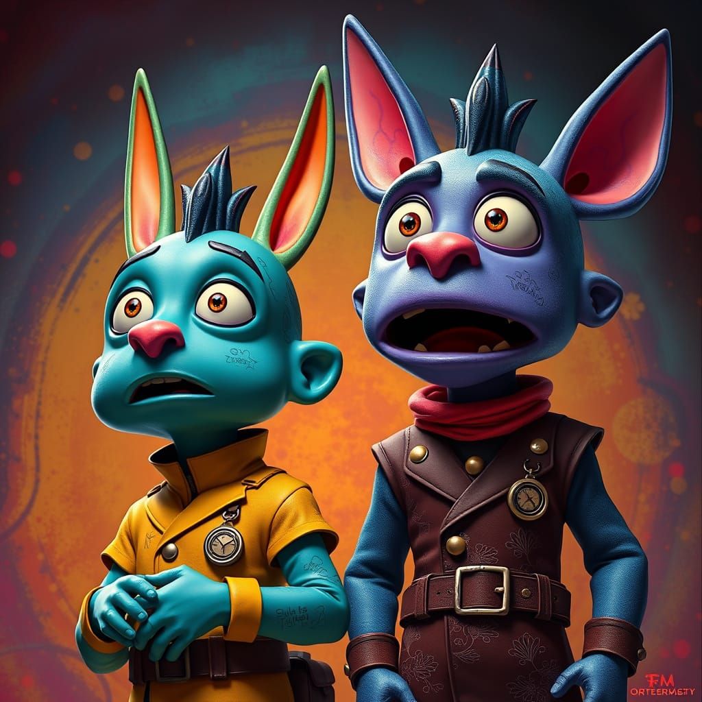 Mortadelo and Filemon Call Out to Francisco Ibañez Talavera