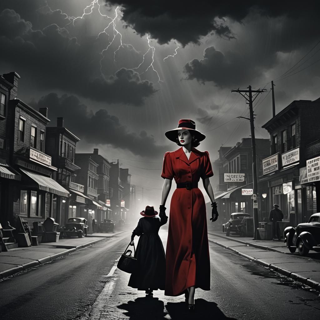 Film Noir Poster of The Traveling Reaper