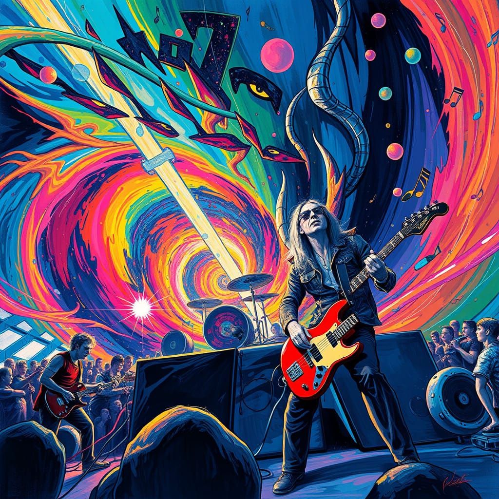 Rock Gods in a Psychedelic Dream