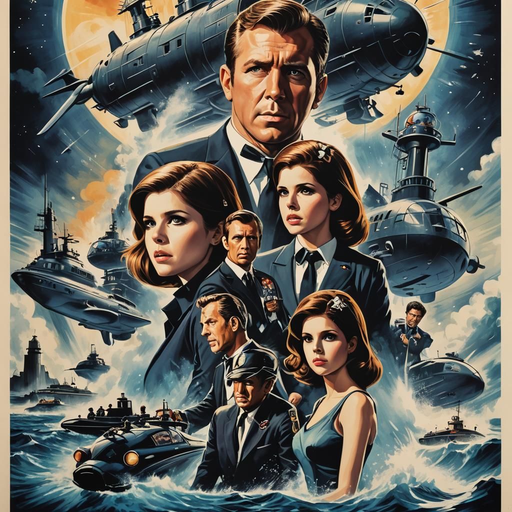 Anna Kendrick as a 1960s Bond Girl: Movie Poster