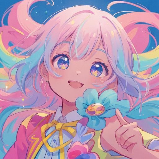 Anime Portrait of Josie Velluppillai in Pixiv Style