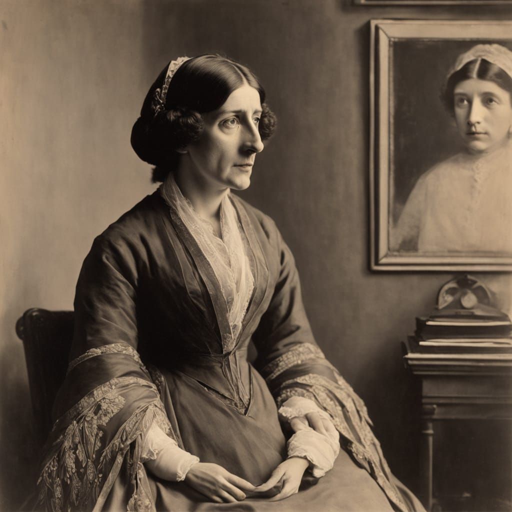 Thermal Portrait in Post-Impressionist Style