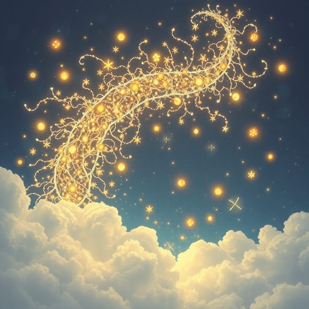 Luminous Embroidered Dream